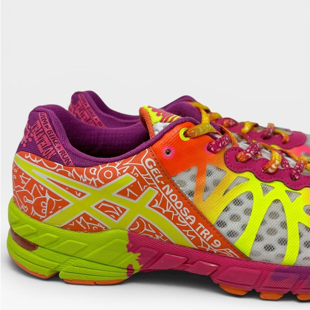 Asics Gel-Noosa Tri 9 Women's Running Shoes Multi-Color Size 10 T458N - Picture 4 of 10